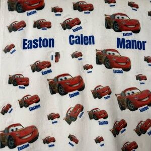 Disney Cars Themed Blanket